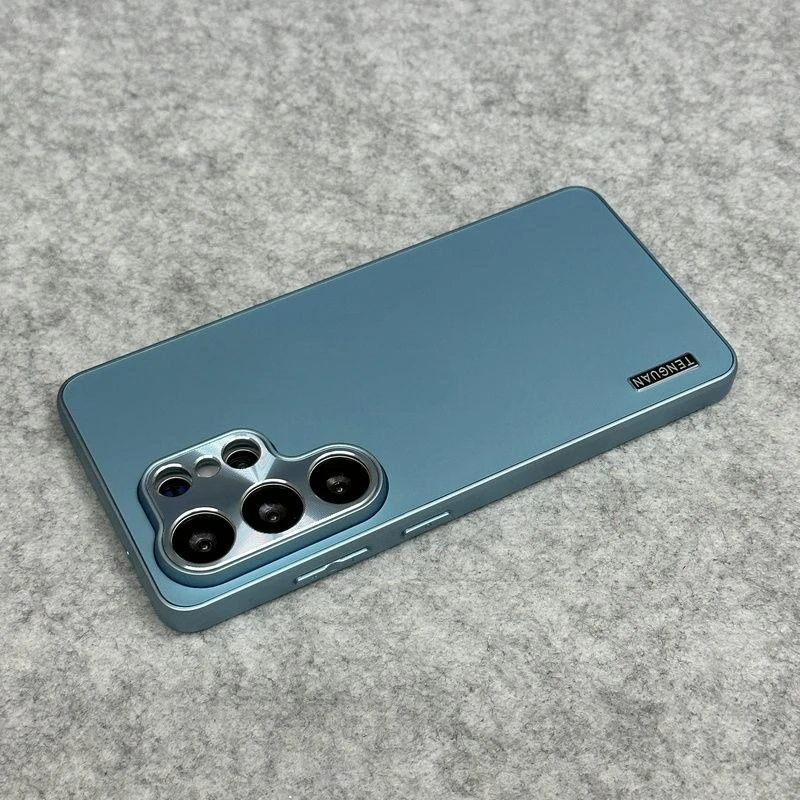 All-Aluminum Matte Alloy Case with Metal Plating and Hard Armor Cover
