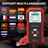12V Car Battery Tester  Lancol Micro 500 40-3000 CCA Lithium Battery Test Lead Acid Battery Analyzer LED Display 2