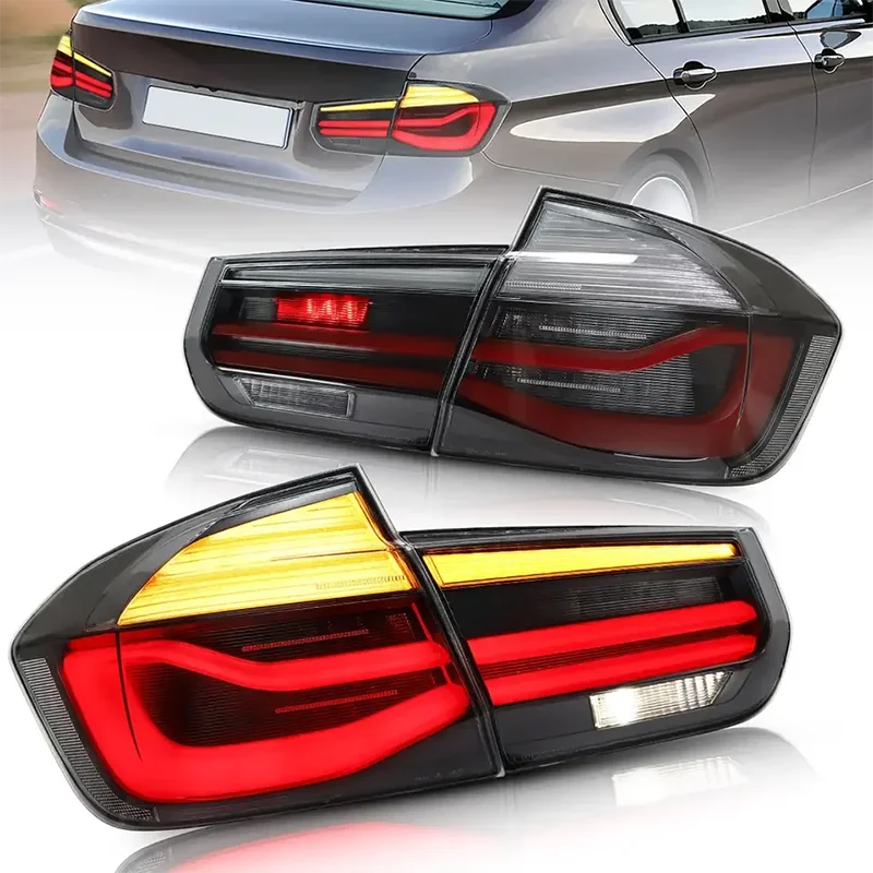 

LED Tail Lights for BMW F30 F80 2012-2018 Waterproof 3-Series with Sequential Turn Signal Taillights