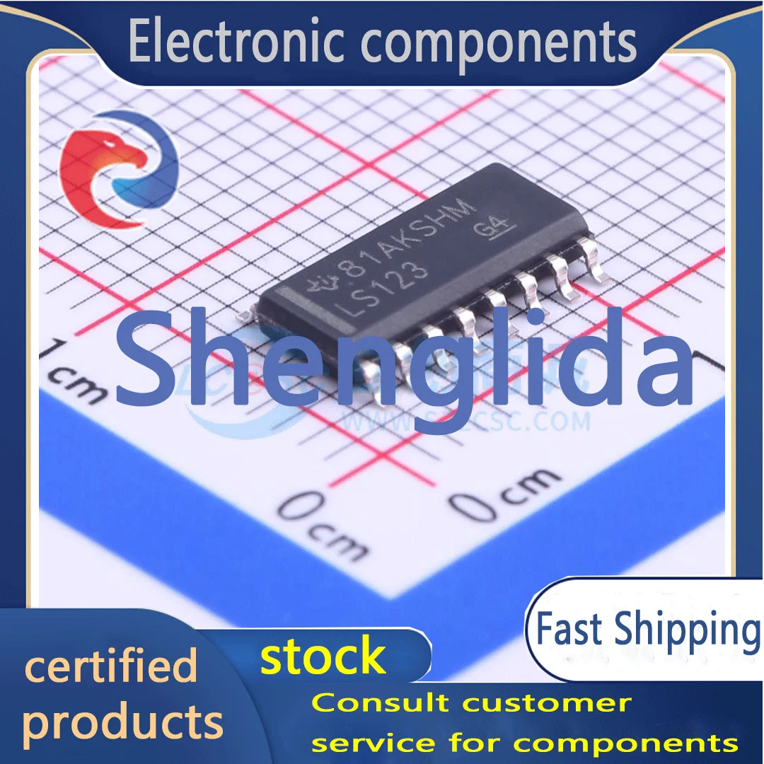 

SN74LS123DR package SOIC-16_ 150mil monostable multivibrator brand new stock 1PCS