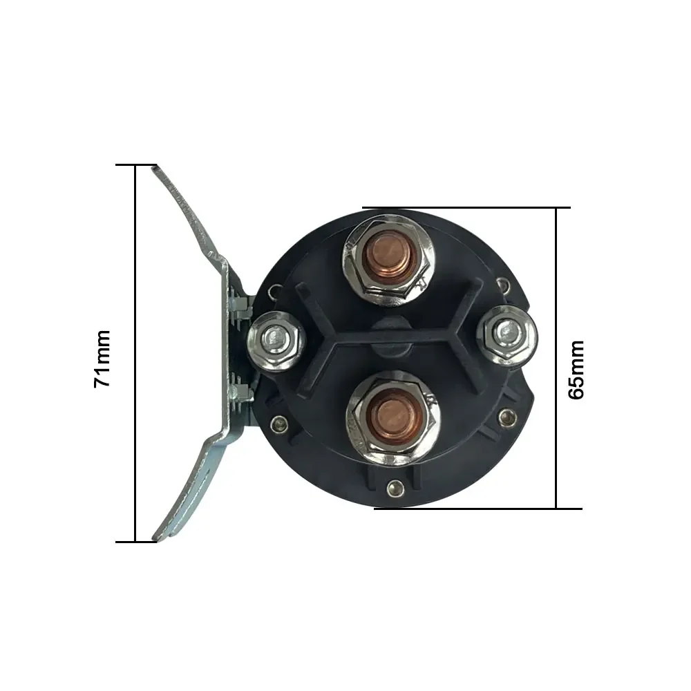 전기 스태커 지게차 테일 플레이트 오일 펌프 스타트 스위치 릴레이 플레이트, DC 접촉기, 12V, 24V, 200A