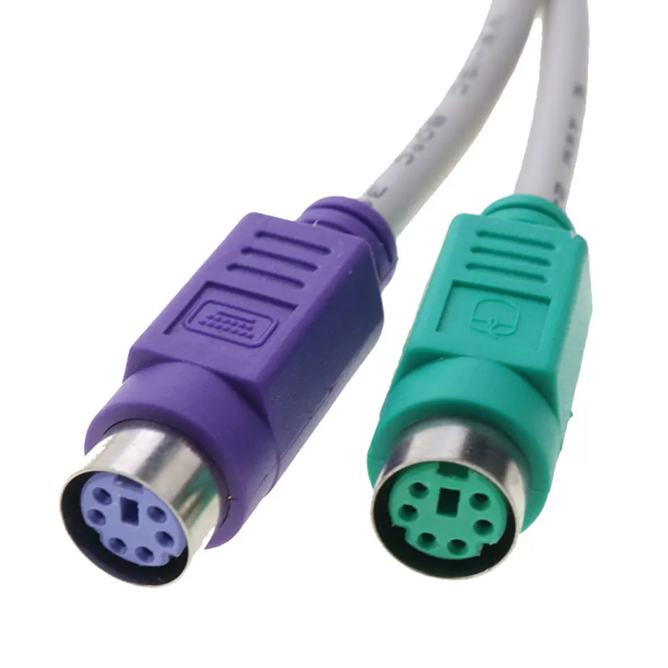 Cabo Mini Din Ps2 Mouse E Teclado (Macho X F&ecirc;mea) DB9 | MercadoLivre