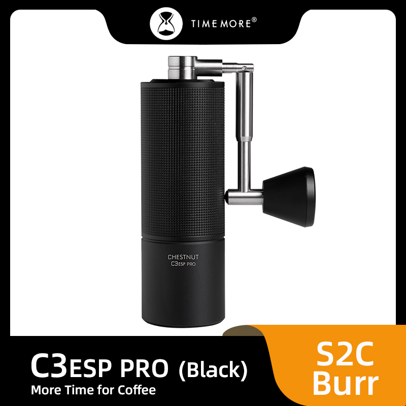 TIMEMORE Chestnut C3ESP PRO Manual Coffee Grinder Capacity 25g Hand Adjustable Steel Core Burr Send Cleaning Brush