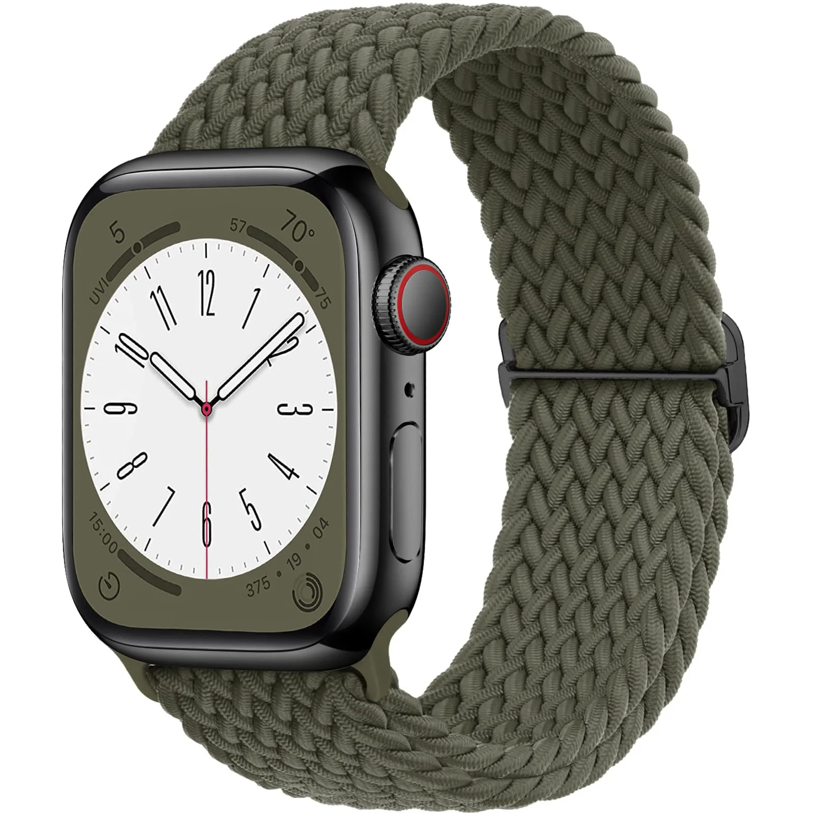 Braided Solo Loop Elastic Nylon Bracelet