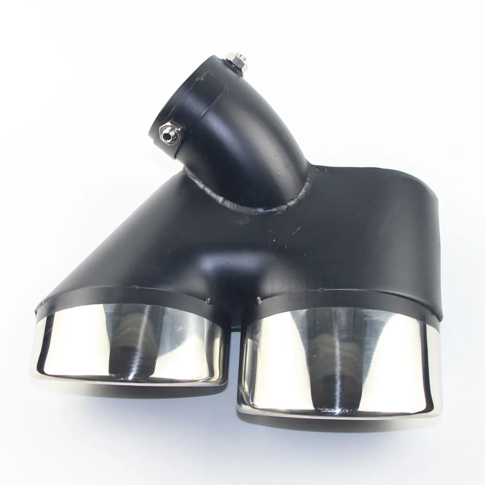 Car accessories Stainless steel exhaust pipe tail throat bilateral four-out muffler suitable for Mercedes-Benz W211 E260 E240