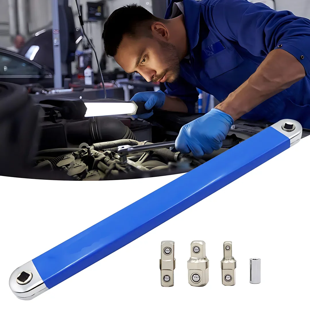 Professional-Zero-Offset-Extension-Wrench-2024-Tight-Space-Extension ...