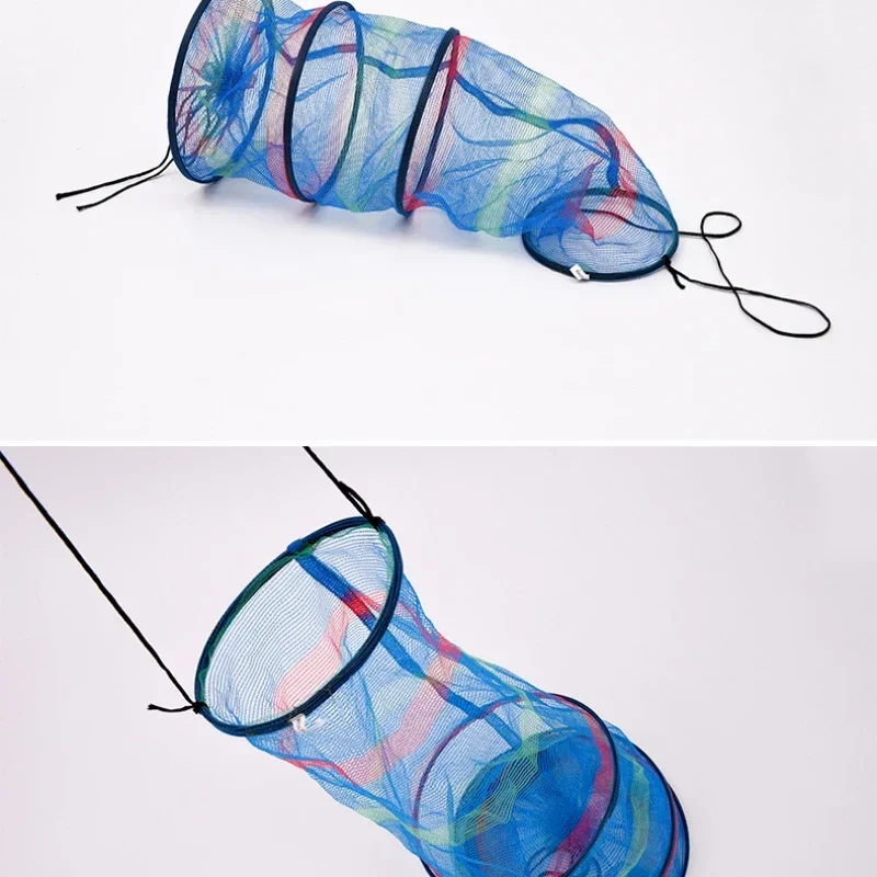 25*65 3-layer Fish Trap Fishing Tools Nylon Colourful South Korean Mini Fishing Guards Foreign Trade Fish Guards