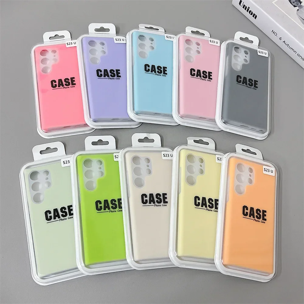Luxury Silica Gel Jelly Liquid Silicone Anti-Fall Clear Hard Case