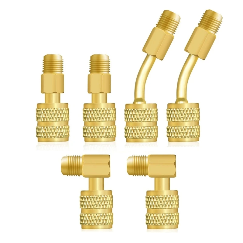 

Удобный набор инструментов для ремонта R410A Набор адаптеров Инструмент для ремонта металлических материалов Аксессуары для дома