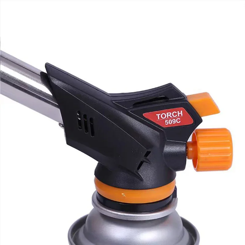 Welding Gas Torch Gas Torch Welding Torch Gas Burner Butane Torch Flame Gun Burner Nozzle Flamethrower Butane Burner Outdoor Camping BBQ Brazing Torch Kitchen Cooking