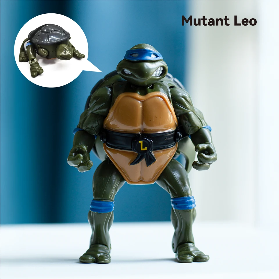 TEENAGE MUTANT NINJA Turtles- Leonardo, Michelangelo, Donatello -Action