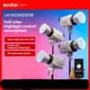 Godox LA150R LA200R LA300R RGB Full Color COB Photography Fill Light Bowens Mount 1800K-10000K LED Video Light with NFC 2