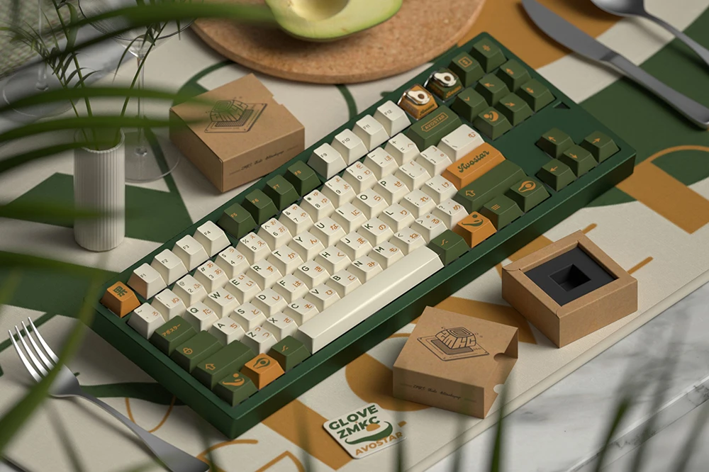 Perfil Cereja para Teclado 87 Tkl 104
