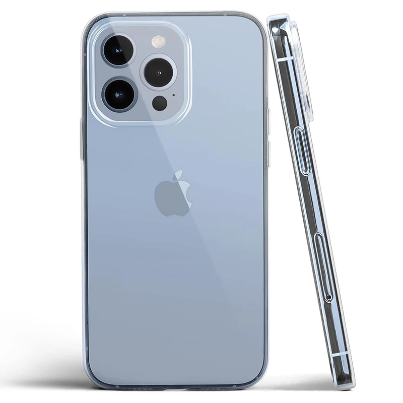 Custodia Trasparente In Silicone Di Cristallo Per Iphone 15 11 12 13 14 Pro Xs Max Mini Cover Per Iphone Xr X 8 7 Plus Se 2 3 5 6 Cover Posteriore