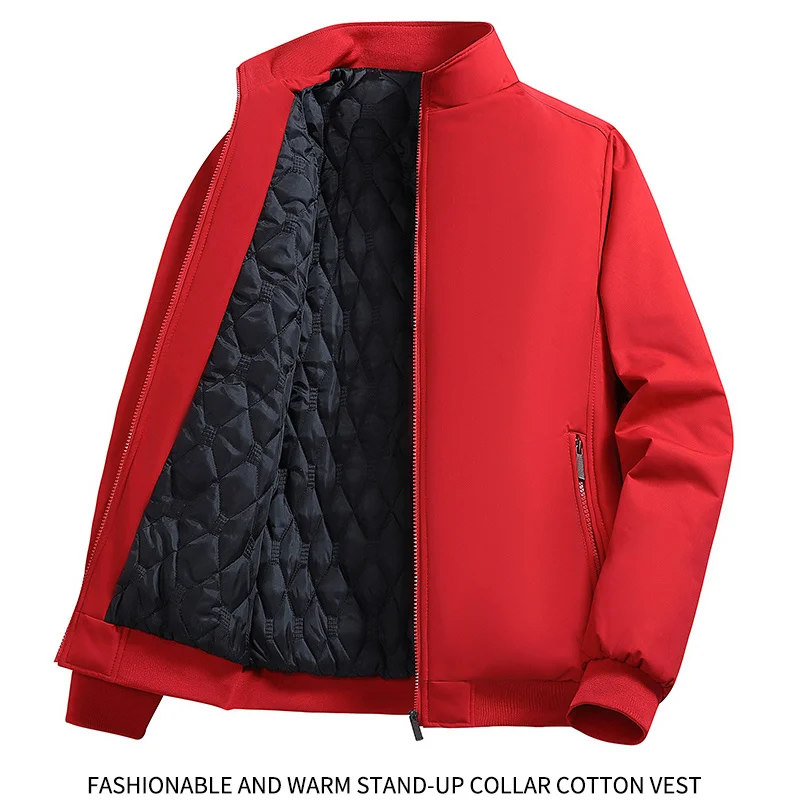 Jacket Coats Men Plus Size 8xl 7xl 6xl Cotton Padded Thicken Warm Windbreaker Male Winter Work Wear Big Large Mens Clothes