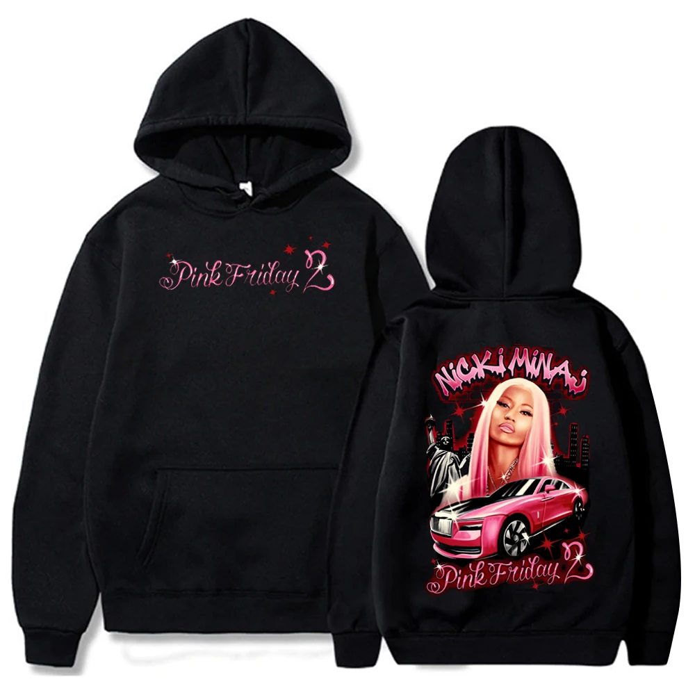 

Nicki Minaj Pink Friday 2 Hoodie Nicki Minaj Muisc Hoodie Nicki Minaj Merch Pullover Tops Streetwear