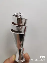 hot sale  Nations league  trophy small size 12CM   Nations league Trophy replica Super soccer Trophy