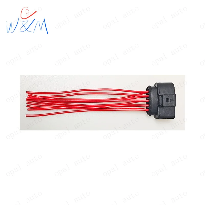 VW Jetta MK4 Golf Audi A3 Passat B7 CC 용 방수 헤드 라이트 커넥터 수리 플러그 키트에는 온도 센서 커넥터가 포함되어 있습니다.