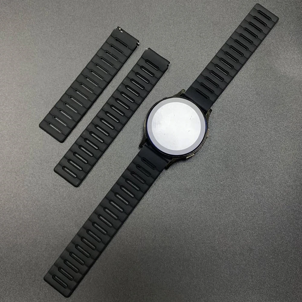 Magnetic Loop Strap - Versatile Silicone Watch Band Accessories, Available in 20mm and 22mm Sizes