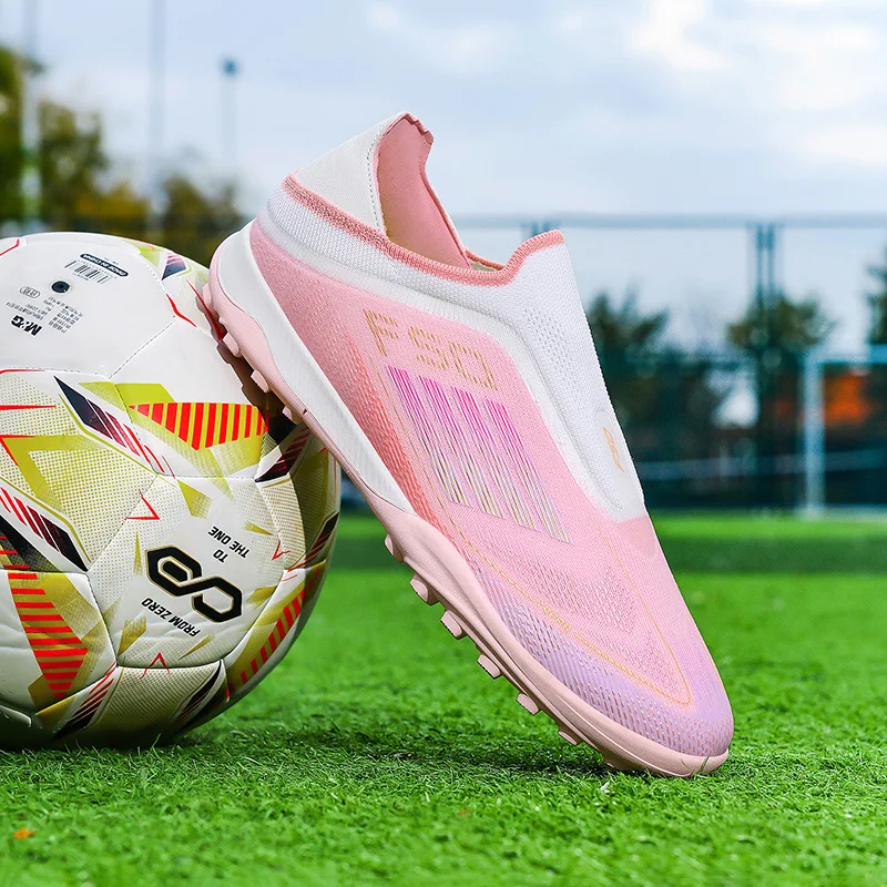 Men's Breathable Non-Slip Outdoor Soccer Cleats – Comfortable Long Spikes for Training and Match Play