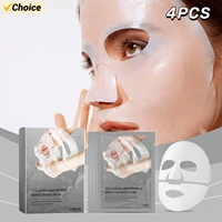 4pcs Bio Collagen True Deep Mask Collagen Mask Overnight Facial Care Collagen Mask Moisturizing Anti-Aging Mask 1