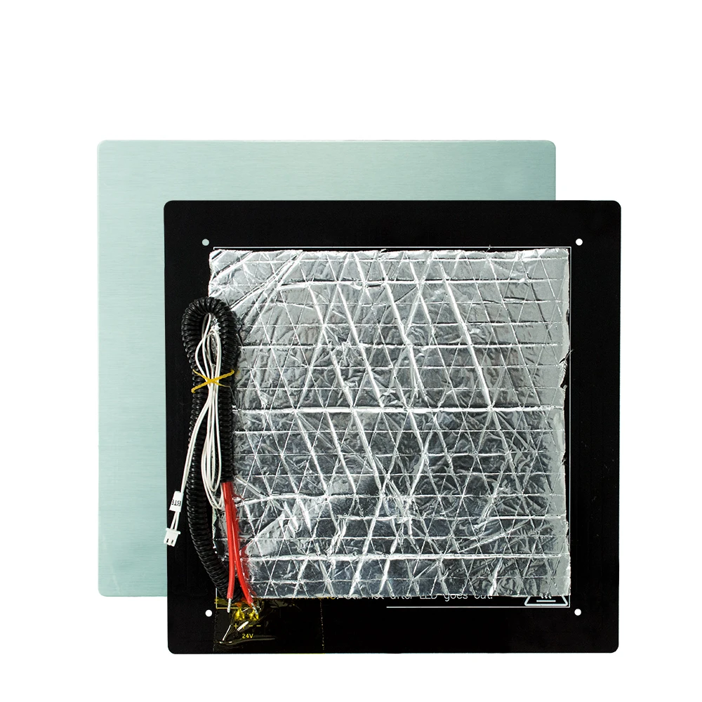 

3D Printer Parts 24V 310 Heat Bed DIY Kit 310*310mm Standard Aluminum Plate Hotbed with Cable