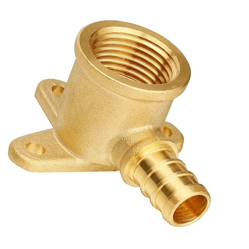 Drop Ear Elbow Adapter Coppers Crimp Fittings for Tubing Pipe Plumbing Enduring 601A