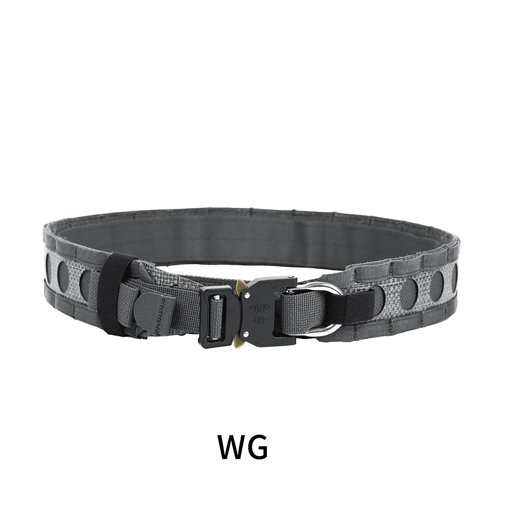 Tactical Bison Belt MOLLE Belts Quick Release Rigger Inner & Outer Airsoft Heavy Duty Belt Nylon Combat Gear Hunting Accessory