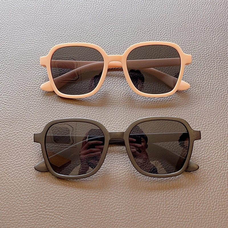 Children Vintage Rectangular Circular Fashion Sunglasses UV400 Girls Boys Colors Acrylic Protection Kids Sun Glasses fashion sunglasses kids sunglasses children sunglasses