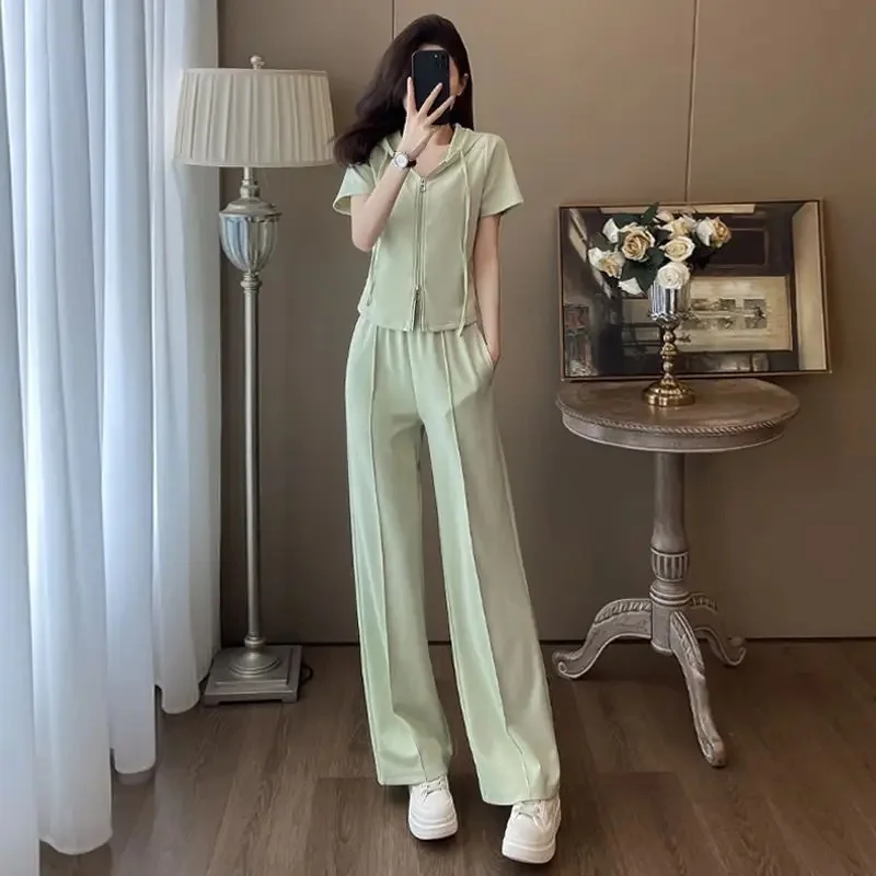 مجموعة ملابس رياضية كاجوال للسيدات صيف جديد موضة ا...