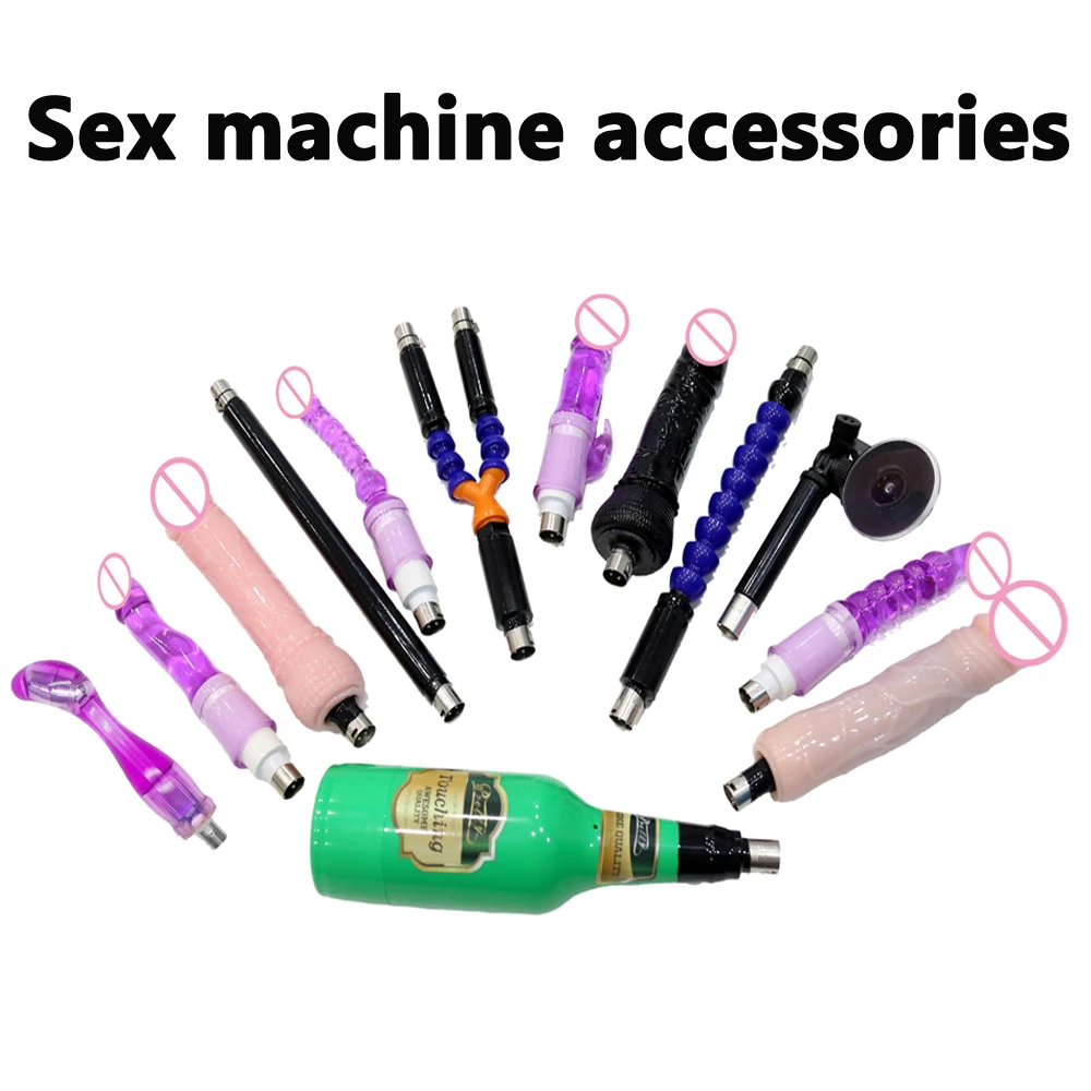 3XLR Sex Machine Dildo Plugs Crystal Dildo Attachments Vibrator 3xrl Connector Powerful Suction Cup Vagina Cup Sex Tool for Men
