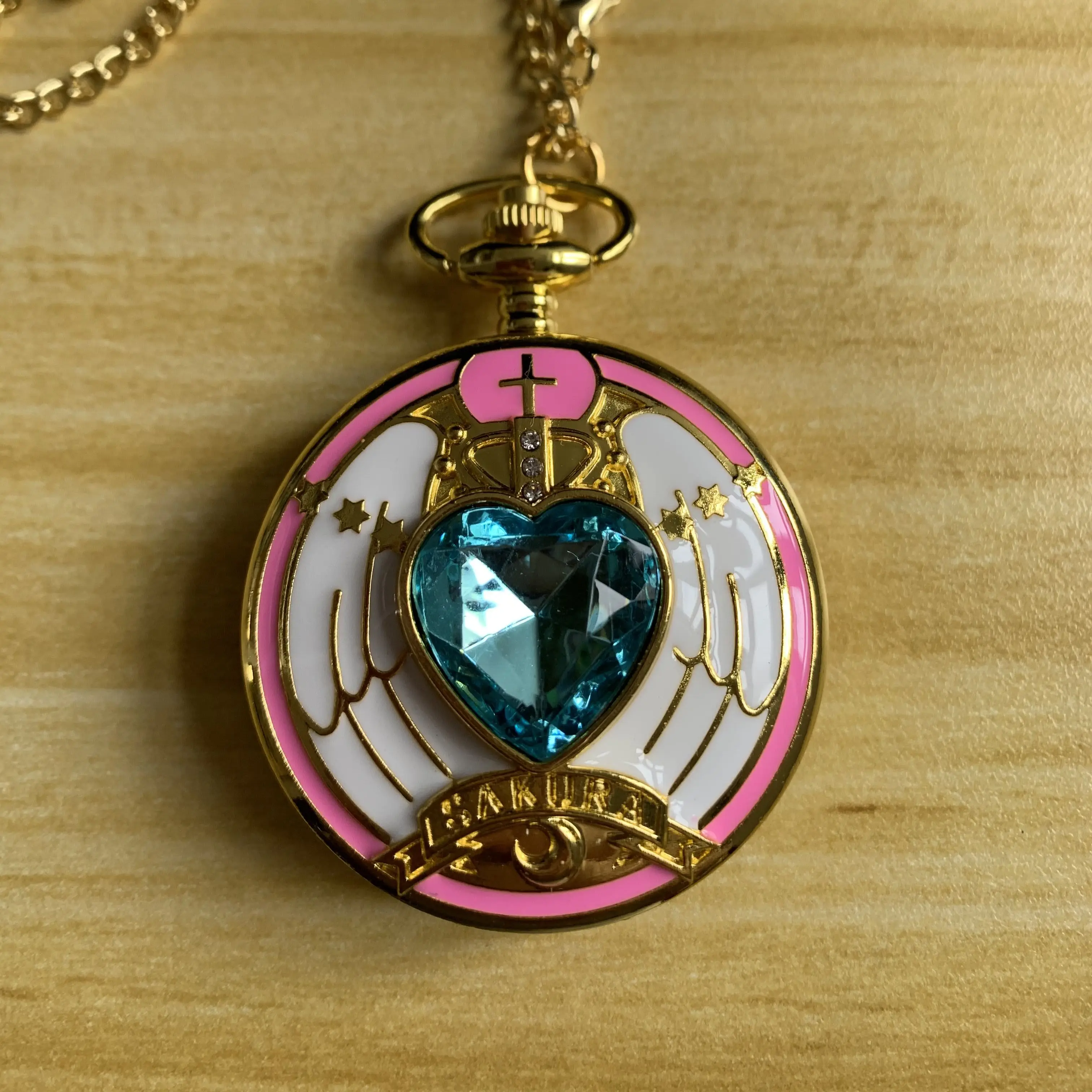 popular-japanese-anime-women's-quartz-pocket-watch-luxury-golden-necklace-pendant-chain-pocket-watch-girls-gift