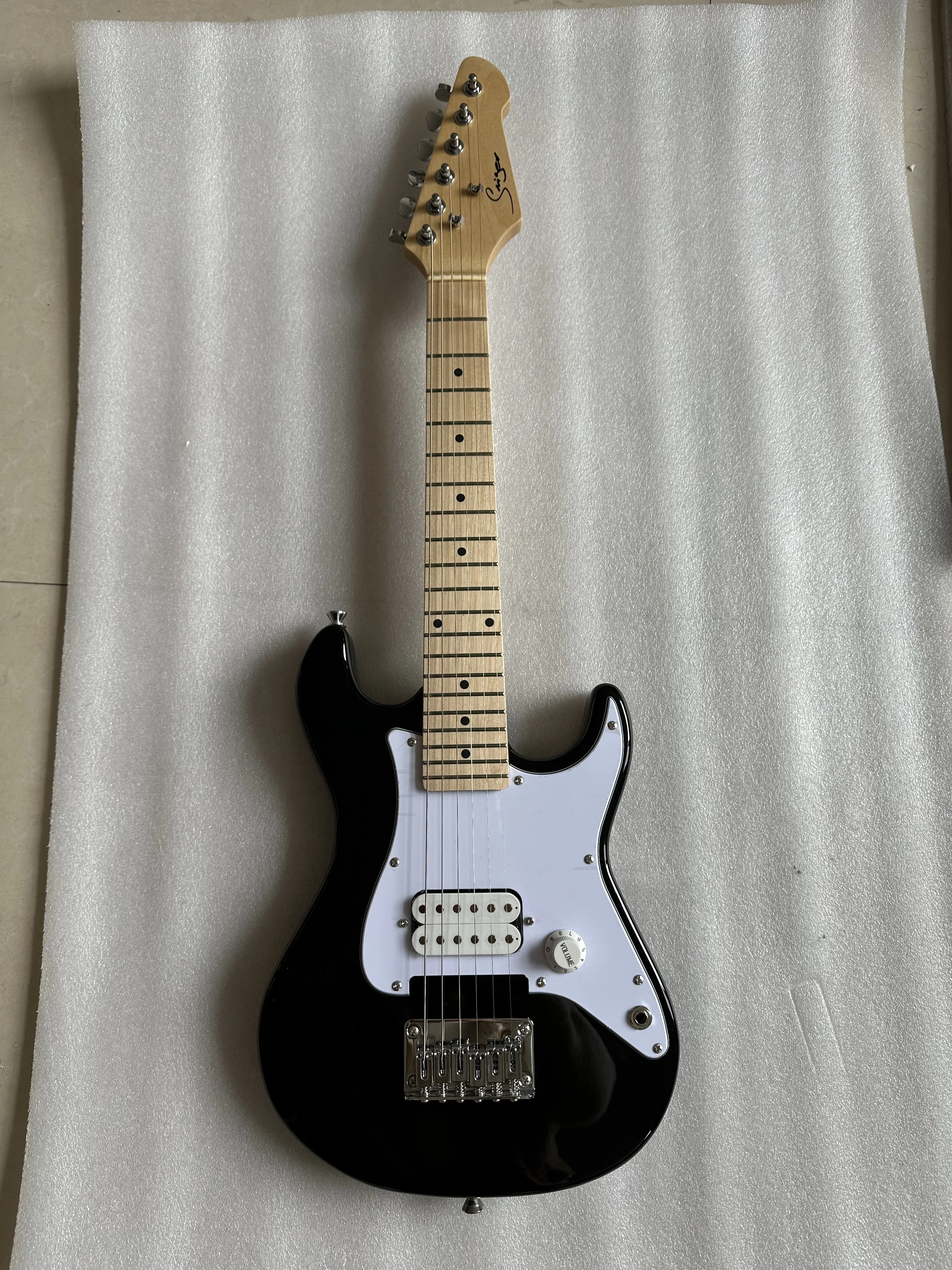 Professional Mini Electric Guitar for Children 6 Strings Music Travel Custom S T