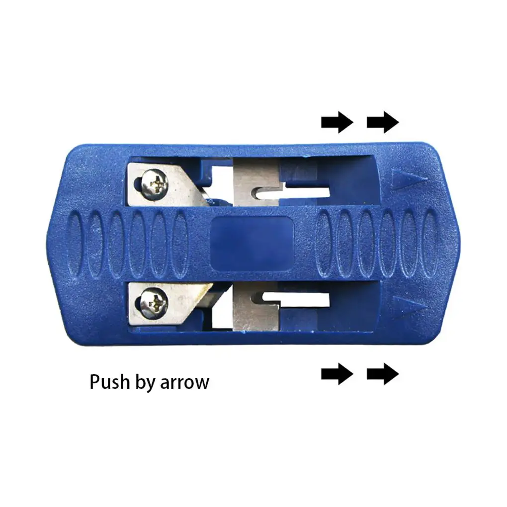 Wood Side Banding Machine Set Manual Woodworking Band End Double Edge Trimmer Head and Tail for Plastic PVC Plywood