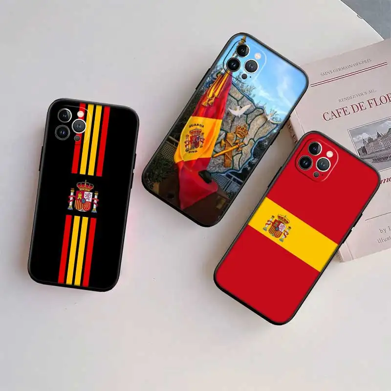 RE54 Stylish Spain Flag Phone Case - Vibrant Spanish Design