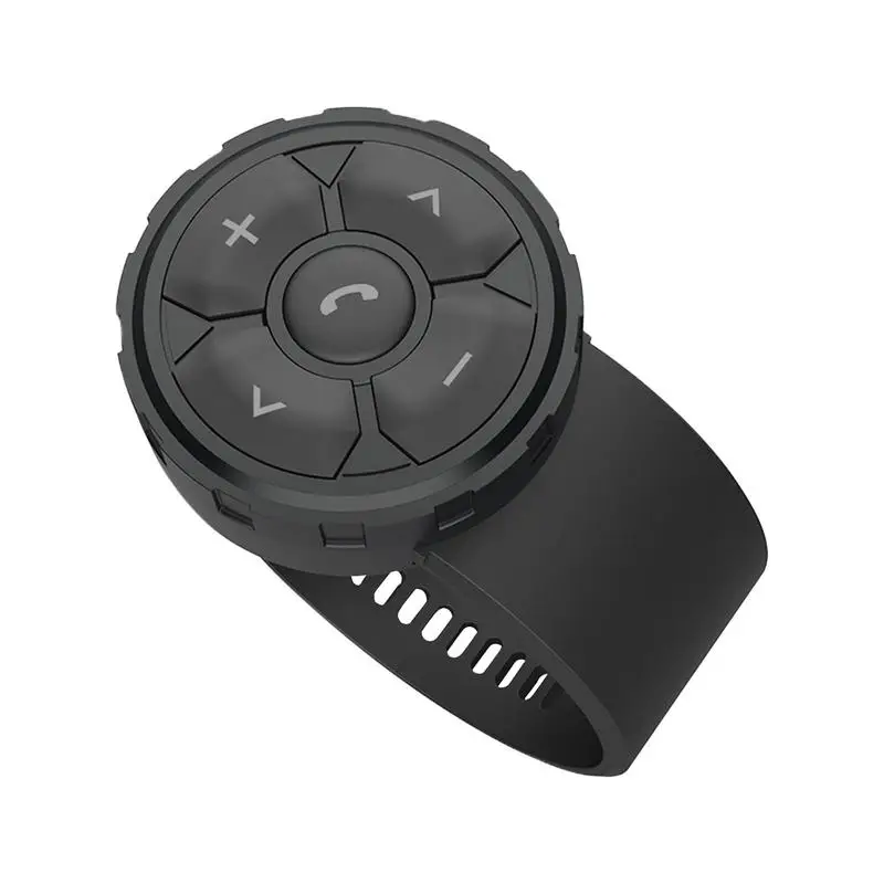 

Media Button Steering Wheel Remote Control Strap Type Music Control Remote Control Button Waterproof Wireless Remote Control