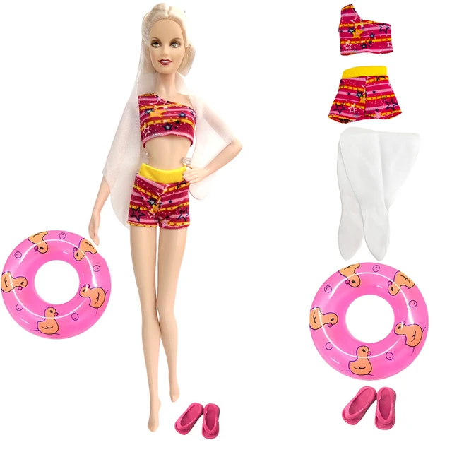 Como fazer roupas e biquini de barbie com balão Bexigas 