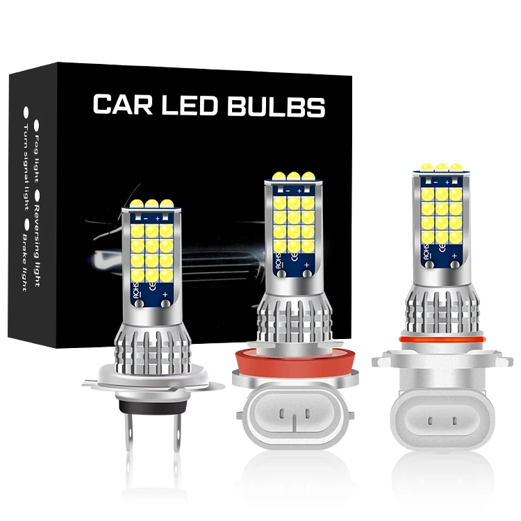 

2Pcs H11 H8 9006 HB4 HB3 9005 P13W PSX24W PSX26W H10 H16 H7 High Quality 3030 30LED Auto Fog Lamp Car Anti Fog Light Bulb White