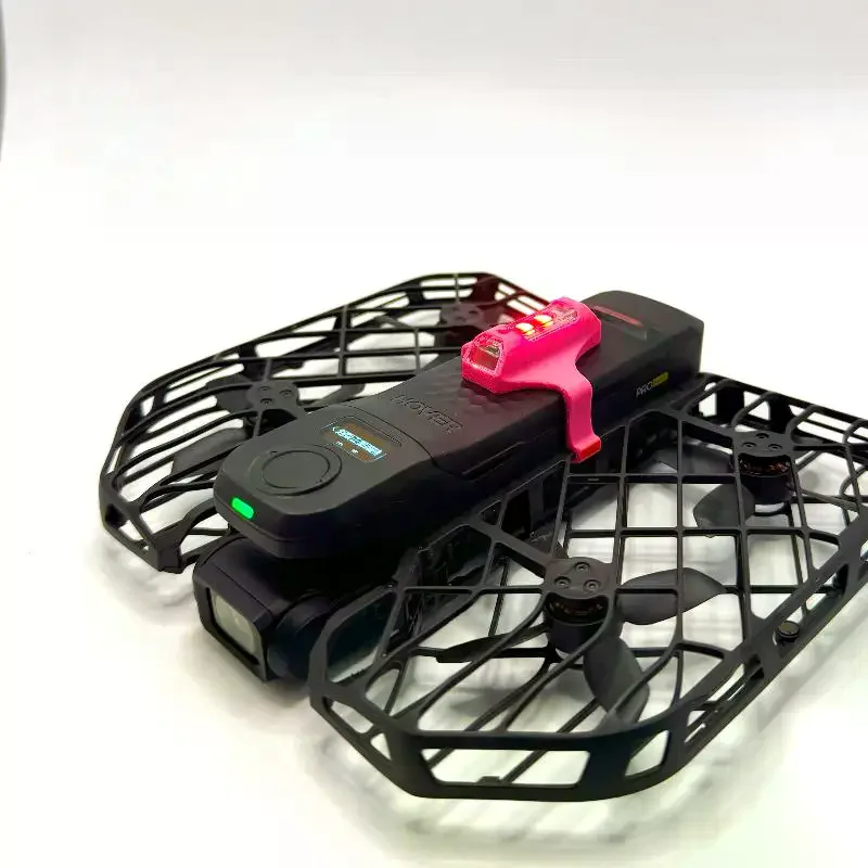 Feu de position lumineux pour drone Hover X1 Pro/Pro Max montrant les 6 couleurs disponibles : rouge, vert, bleu, jaune, blanc et violet.