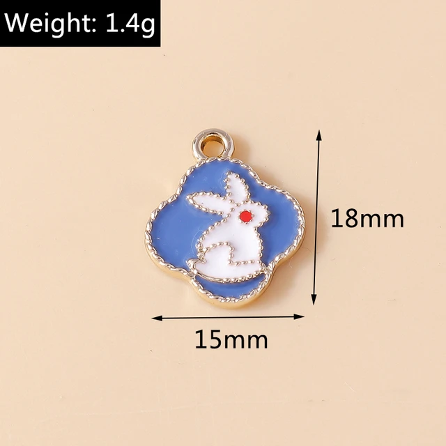 Easter Charms Jewelry Making  Easter Charms Jewelry Earrings - 10pcs  Animal Charms - Aliexpress