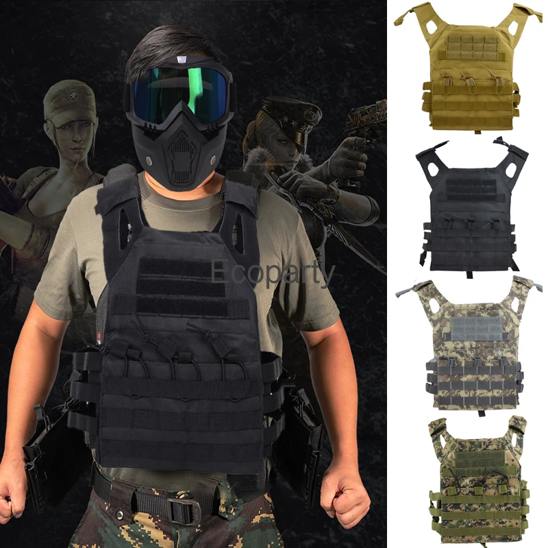 

New Adult Ultralight Tactical Vest Camouflage Multi-Functional Outdoor Field Cs Soldier Cosplay Costume Equipment Training Vests