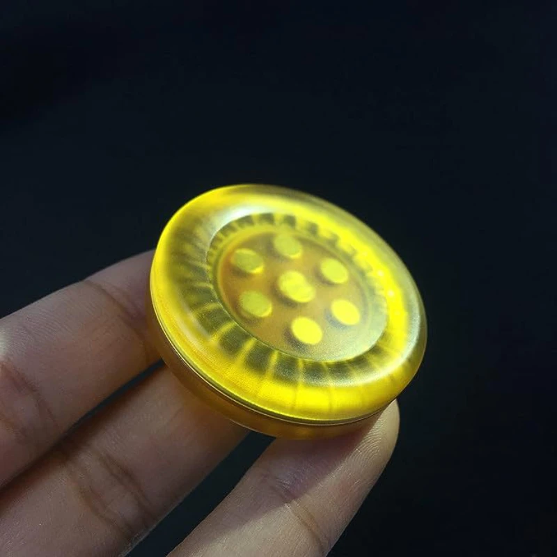 

PEI Material Fingertip Spinner Papa Coin Push Card EDC Adult Relief Fidgeting Toy Portable Creative Trendy Play Boy Gift