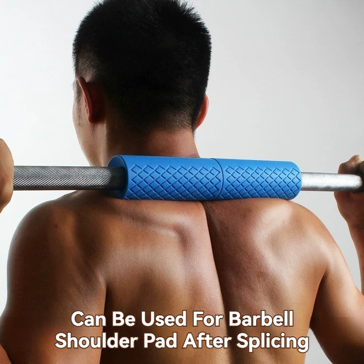 2pcs Barbell Dumbbell Grips Thick Bar Handles Silicone Anti-slip Pad Thick Bar Handles Pull Up Weightlifting Fat Grip 4