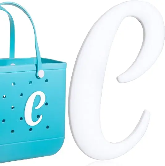 Letter Charms For Bogg Bag Alphabet Lettering Accessories Inserts Decorative Letter Accessories Beach