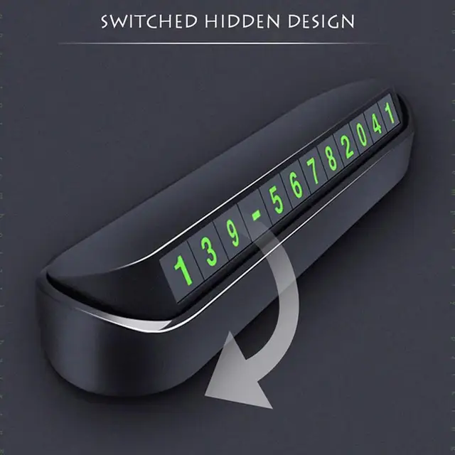 Placa de Número de Telefone para Carro: Solução Prática para Estacionamentos Temporários Placa de Número de Telefone para Carro: Solução Prática para Estacionamentos Temporários