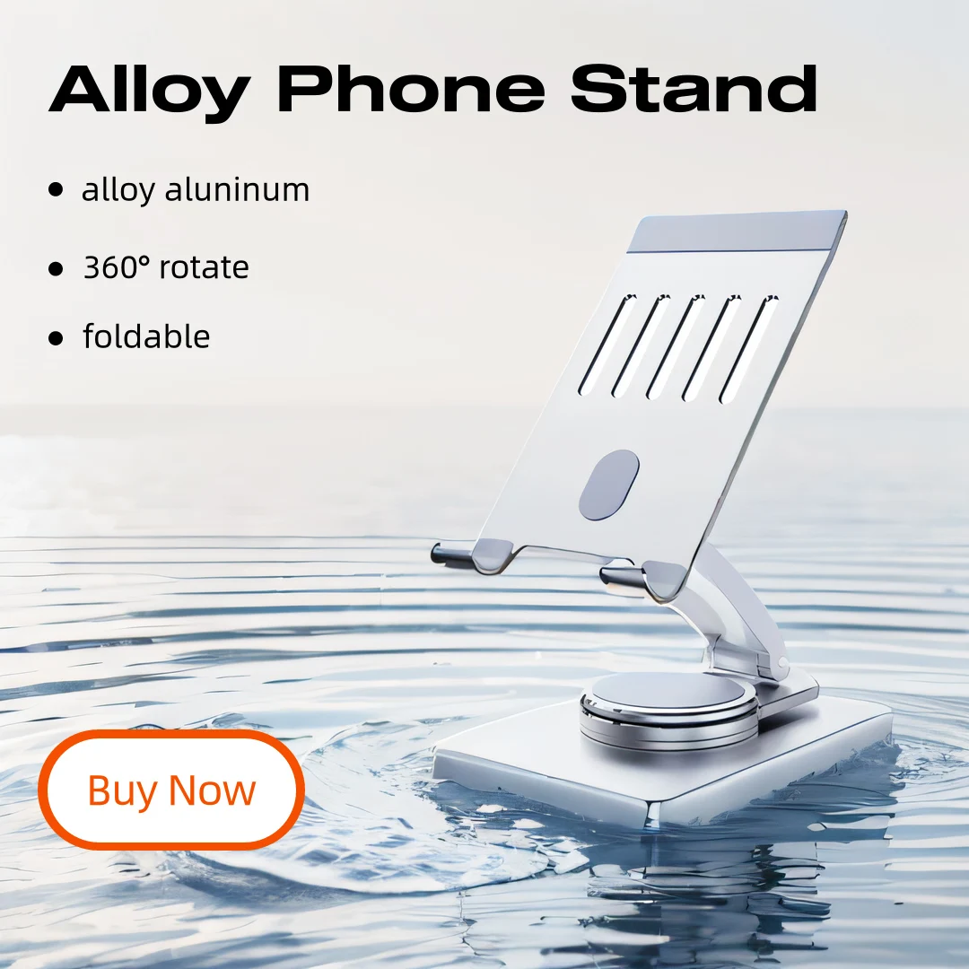 

Aluminum Alloy Phone Stand Cellphone Smartphone Rotatable Holder Foldable Telephone Support for iPhone Xiaomi 12 13 Accessories