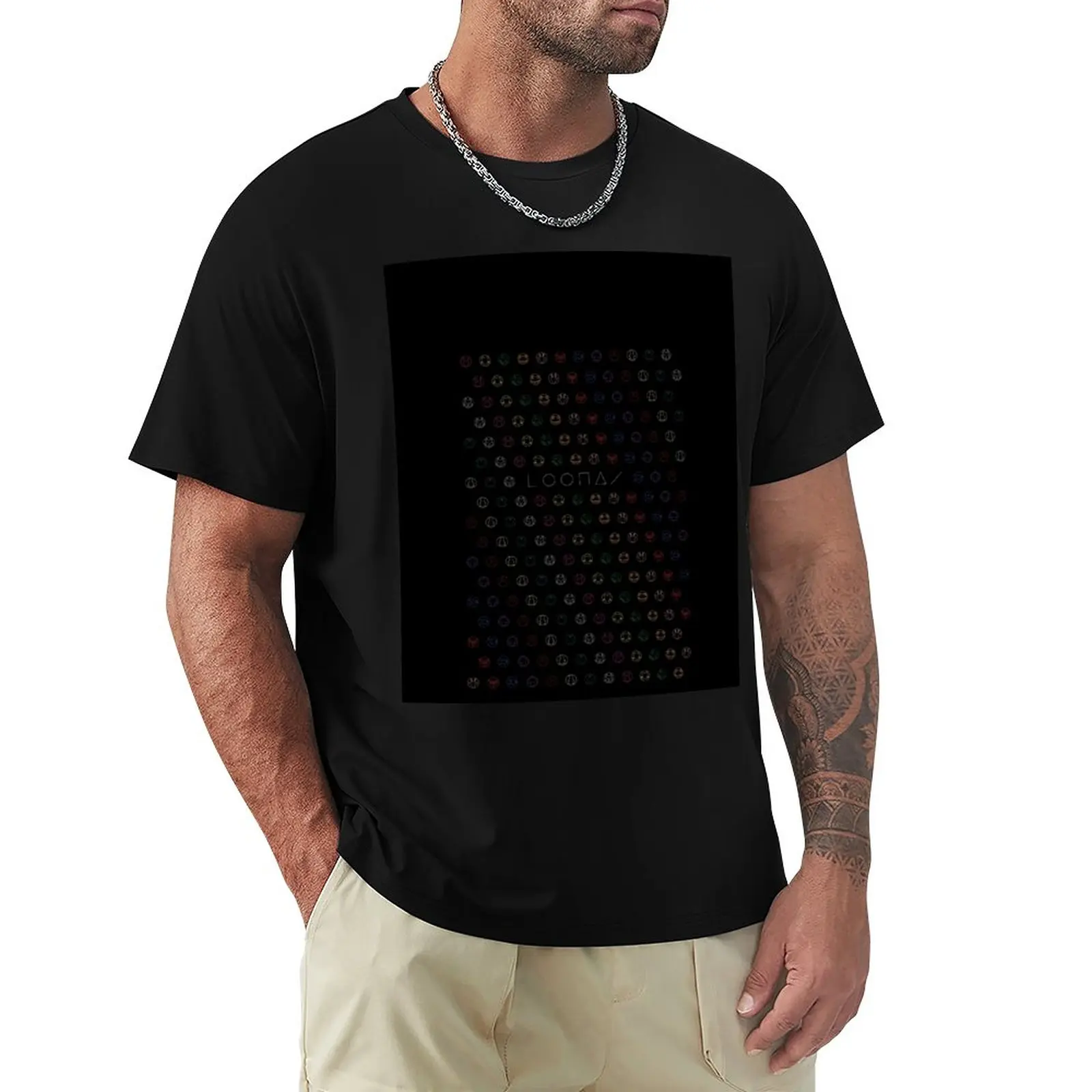 

LOONA/Girl of the Month (Rainbow Version) T-Shirt Oversized t-shirt Short sleeve tee heavy weight t shirts for men