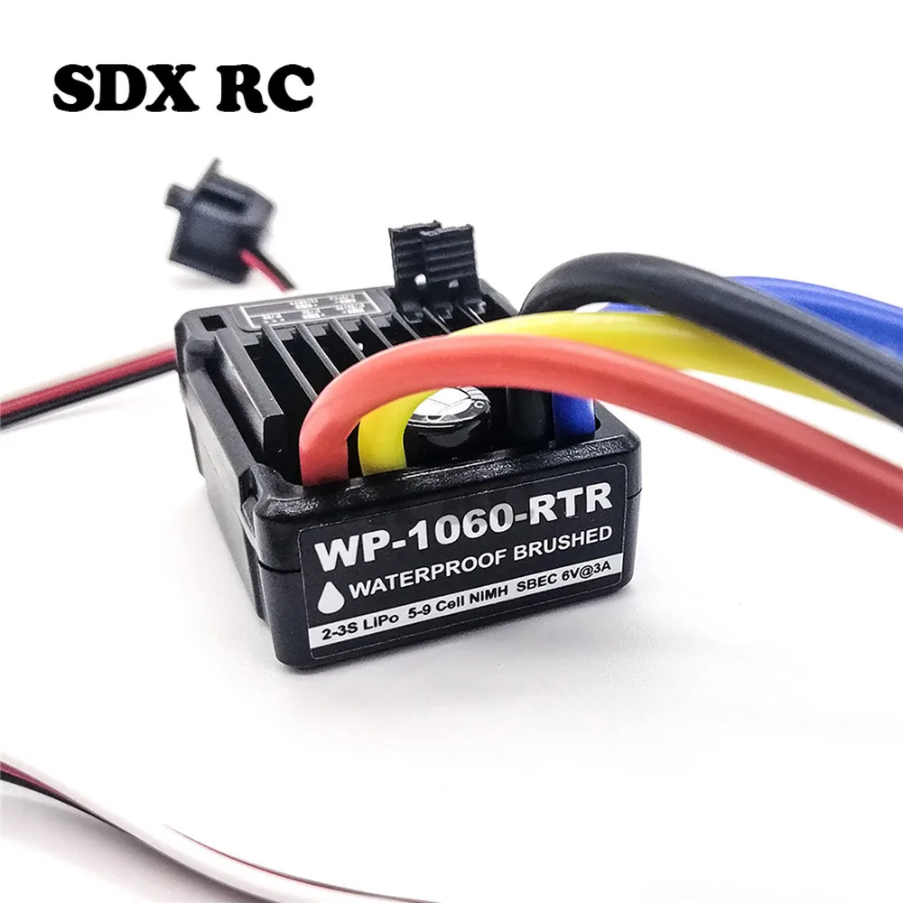 60ABrushedWaterproofESCElectricSpeedControlfor110Tamiya