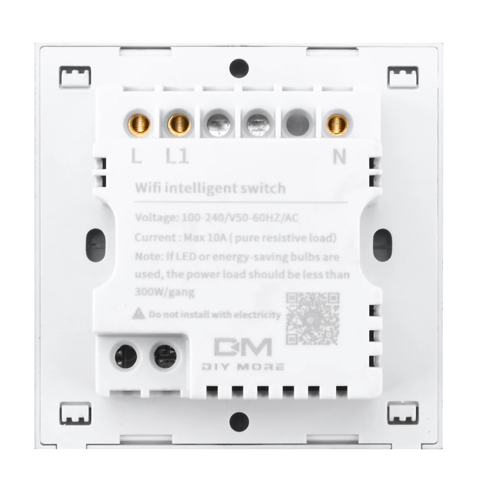 3 Botão De Parede WiFi Interruptor De