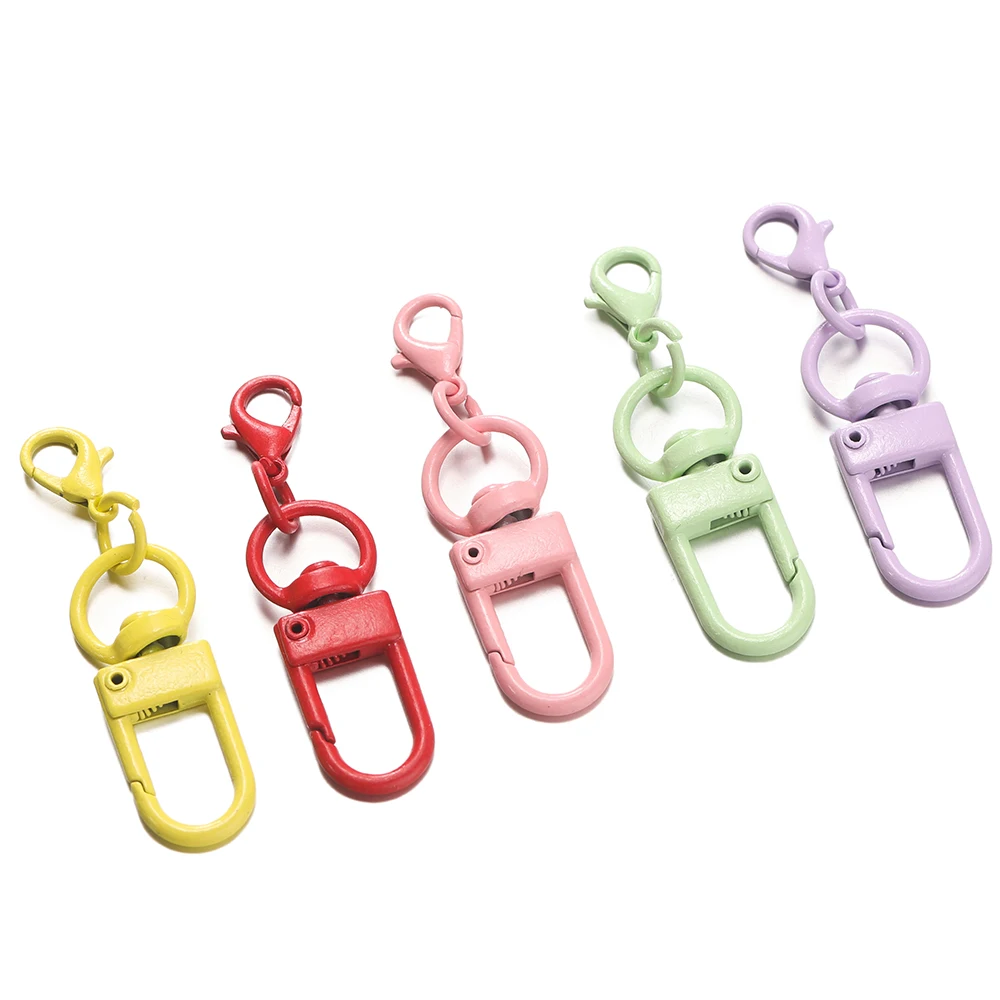 Colorful Alloy Snap Lobster Clasp Hooks for DIY Accessories - Wholesale Pack